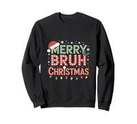 Buon Natale Bruh Divertente Natale Felpa