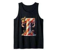Buon Natale Candy Cane T Design Canotta