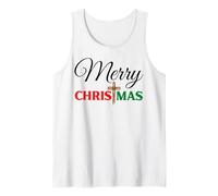 Buon Natale Cristo Gesù Compleanno Christian Holiday Figlio Canotta