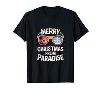 Buon Natale da Paradise Tropical Beach Maglietta