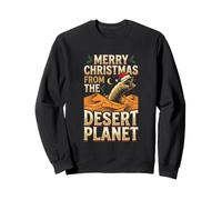 Buon Natale dal Pianeta del Deserto Felpa
