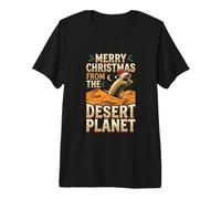 Buon Natale dal Pianeta del Deserto Maglietta Premium