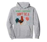 Buon Natale Don't Be A Cock Sucker Christmas Felpa con Cappuccio