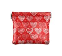 Buon Natale Felice San Valentino Rosso Donna Pelle Portamonete Portafoglio Fancy Accessori da Viaggio per Uomo Donna Viaggio, Buon Natale Buon San Valentino Rosso, 1 size