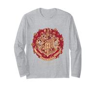 Buon Natale Hogwarts Emblema Design Maglia a Manica