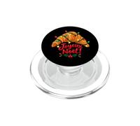 Buon Natale in francese/Croissant Joyeux Noel PopSockets PopGrip per MagSafe