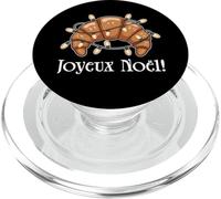 Buon Natale in francese/Croissant Joyeux Noel PopSockets PopGrip per MagSafe