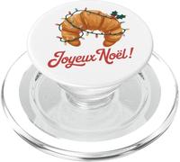 Buon Natale in francese/Croissant Joyeux Noel PopSockets PopGrip per MagSafe