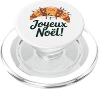 Buon Natale in francese/Croissant Joyeux Noel PopSockets PopGrip per MagSafe