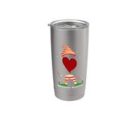 Buon Natale L'elfo dell'amore Bicchiere termico in acciaio inox doppia parete