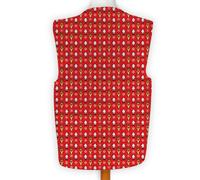 Buon Natale Rosso Babbo Natale & Rudolph Costume Gilet