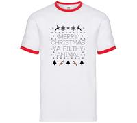 Buon Natale Sei Un Animale Sporco - Ringer Da Uomo - Film Alone Kevin A Casa