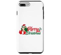 Buon Natale Stagione Agrifoglio Carino Sirena Divertente Custodia per iPhone 7 Plus/8 Plus