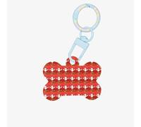 Buon Natale. Stampa Bone Shape Dog Tags Double Sided Personalizzato Pet Pendenti per Cani e Gatti