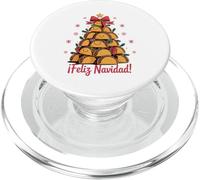 Buon Natale Tacos Tree Feliz Navidad Amanti del cibo messicano PopSockets PopGrip per MagSafe