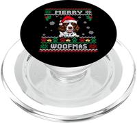 Buon Natale Woofmas English Springer Spaniel Dog Xmas PopSockets PopGrip per MagSafe