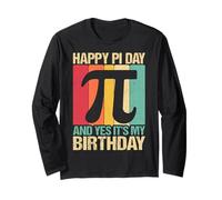 Buon Pi Day e Sì, è Il Mio Compleanno Maglia a Manica