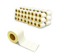 【Buon Prezzo】70×30MM Etichette Termiche Adesive 48000 Pezzi/48 Rotoli Foro 40mm Etichette Adesive Personalizzate Etichette Adesive Per Stampante/Etichettrice Multiuso Per Ufficio Indirizzi|7×3CM