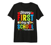 Buon Primo Giorno di Scuola Paraprofessional Maglietta Premium