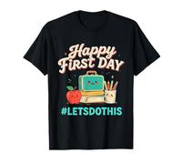 Buon Primo Giorno Facciamo Questo Benvenuto a Scuola Insegnante Maglietta