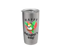 Buon San Valentino Caique Pappagallo Bicchiere termico in acciaio inox doppia parete