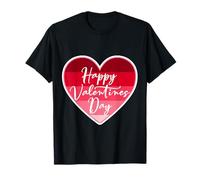 Buon San Valentino Design per uomo e donna - Cuore rosso Maglietta