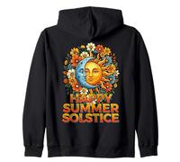 Buon solstizio d'Estate Litha Midsummer Wiccan Pagan Summer Felpa con Cappuccio