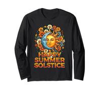 Buon solstizio d'Estate Litha Midsummer Wiccan Pagan Summer Maglia a Manica