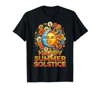 Buon solstizio d'Estate Litha Midsummer Wiccan Pagan Summer Maglietta