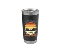 Buon umore a Lake Placid Bicchiere termico in acciaio inox doppia parete