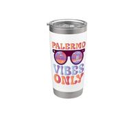 Buon umore a Palermo Bicchiere termico in acciaio inox doppia parete