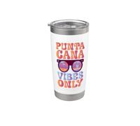 Buon umore a Punta Cana Bicchiere termico in acciaio inox doppia parete
