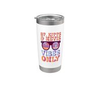 Buon umore - St. Kitts & Nevis Bicchiere termico in acciaio inox doppia parete