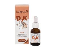 STEVE JONES Buonavit D3K - integratore alimentare di vitamina D e vitamina K 12 ml