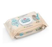 Buona d-topic Salviette Neonato Detergenti Biodegradabili, Salviette Umidificate con Aloe Vera Lenitiva, 99% Acqua, per Cambio Pannolino, Salviettine Neonato, Bambini e Adulti, Morbide e Delicate