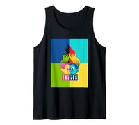 Buona Fortuna Trolls Colorful Pop Art Canotta