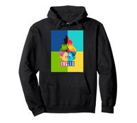 Buona Fortuna Trolls Colorful Pop Art Felpa con Cappuccio