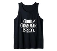 Buona Grammatica è Sexy Citazione Divertente per Gli Amanti della Grammatica Canotta