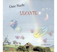 Buona notte LEONIE - 3 storie personalizzate di buonanotte su CD, raccontate con LEONIE nel ruolo principale - con dedizione - con ogni nome