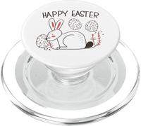 Buona pasqua costume pasquale con cesto e uova di pasqua PopSockets PopGrip per MagSafe