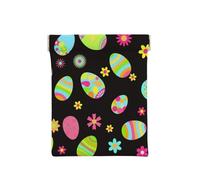 Buona Pasqua Uova di Pasqua colorate, Spremere il portafoglio superiore da donna Borsa portaoggetti Piccola portamonete Portamonete