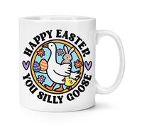 Buona Pasqua You Stupido D'Oca 284ml Tazza Divertente Dad Mamma Love Egg Figlio