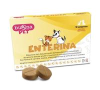 Buonapet ENTERINA 10 Compresse per Cani Gatti →Supporto Intestino x Diaree Acute