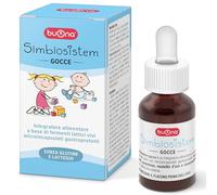 Buona Simbiosistem Gocce 10ml, Fermenti Lattici Bambini, Per Equilibrio della Flora Intestinale, Probiotici Senza Glutine e Lattosio, Fermenti Lattici Probiotici Bambini, Made in Italy