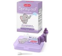 BUONA SPRAY-SOL KIT 5 PEZZI 1 SPRAY SOL + 1 SIRINGA LUER LOCK DA 5 ML + 1 AGO CANNULA + ELEFANTINO COPRI-SIRINGA