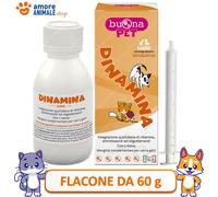 Buonapet Dinamina Flacone 60 g per Cani e Gatti - Integratore Quotidiano