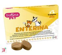 Buonapet ENTERINA 10 Compresse per Cani Gatti →Supporto Intestino x Diaree Acute