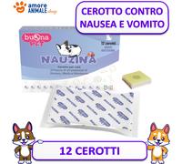 Buonapet Nauzina 12 Cerotti per Cani - Diffusore Oli essenziali Nausea/Vomito