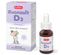 Buonavit D3 Gocce Vitamina D3 Bambini Integratore 12 ml Vitamina D3 gocce
