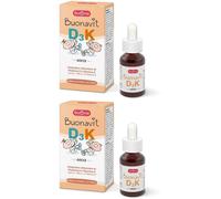 BuonaVit D3K Gocce Set da 2 2x12 ml Gocce